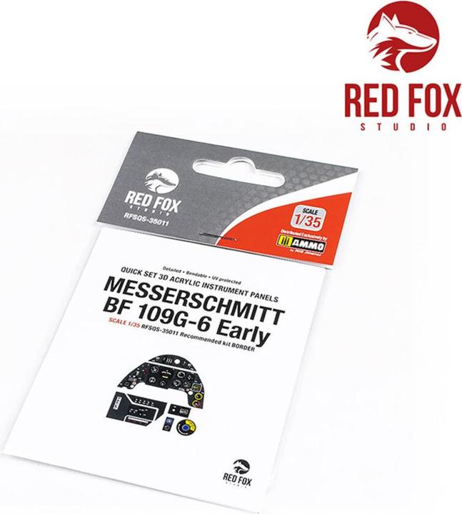 Image du produit 1/35 Messerschmitt Bf 109G-6 (pour kit frontière)