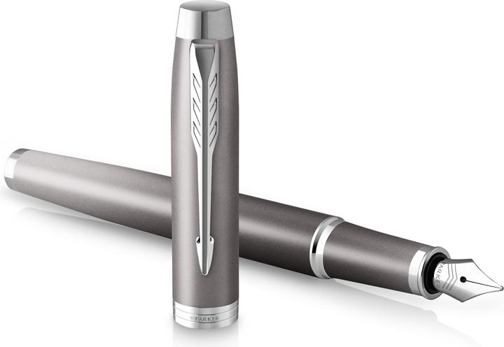Image du produit Parker Pen Parker IM Writing Rituals Stylo plume Gris, trait. F (Gris, 1 x)