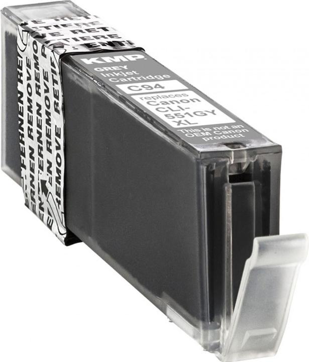 Produktbild KMP C94 Tintenpatrone komp. mit Canon CLI-551 GY XL (GY)