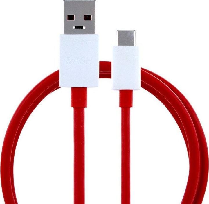 Actual product image OnePlus Cable original cable USB A to Type C 4A D301 1 m red bulk (1 m, USB 3.2 Gen 1)