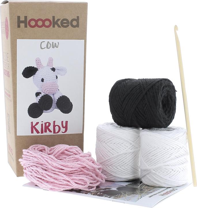 Produktbild Hoooked DIY Häkel-Set Milano Eco Barbante Kuh Kirby