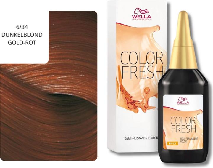 Produktbild Wella Color Fresh Acid (6/34 dunkelblond gold-rot)