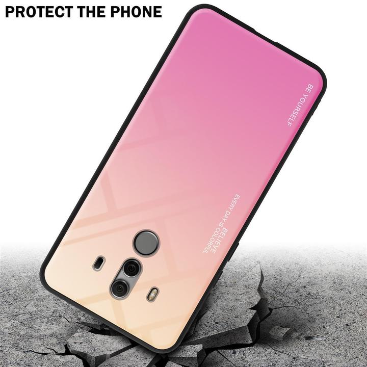 Image du produit Cadorabo Couverture en verre TPU 2 couleurs (Mate 10 Pro)