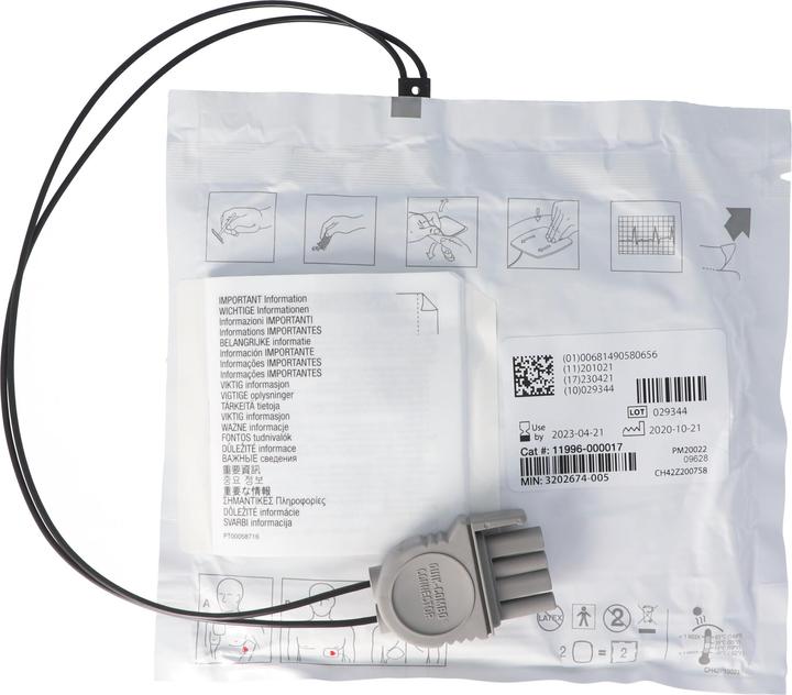 Actual product image Physio Control Original Defi-Elektroden Pads Physio Contol LP500
