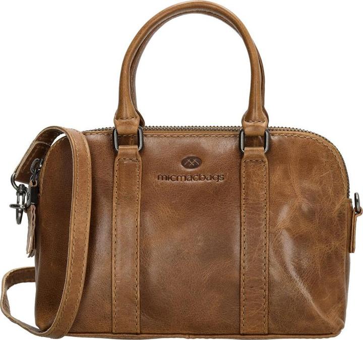 Micmacbags porto kompaktes Crossbody -Umhängetasche Handtasche - braun