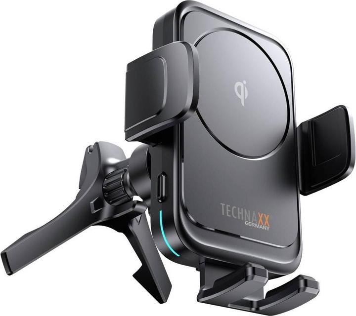 Actual product image Technaxx Kfz-Smartphone-Halterung, Qi-kompatibel, 15 Watt