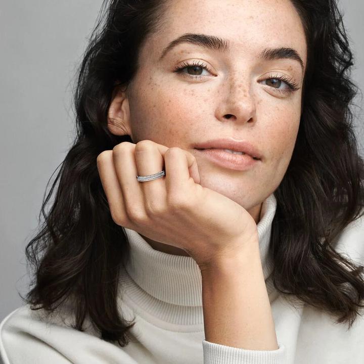 Produktbild Pandora Signature I-D Pavé Ring (56, 925 Silber)