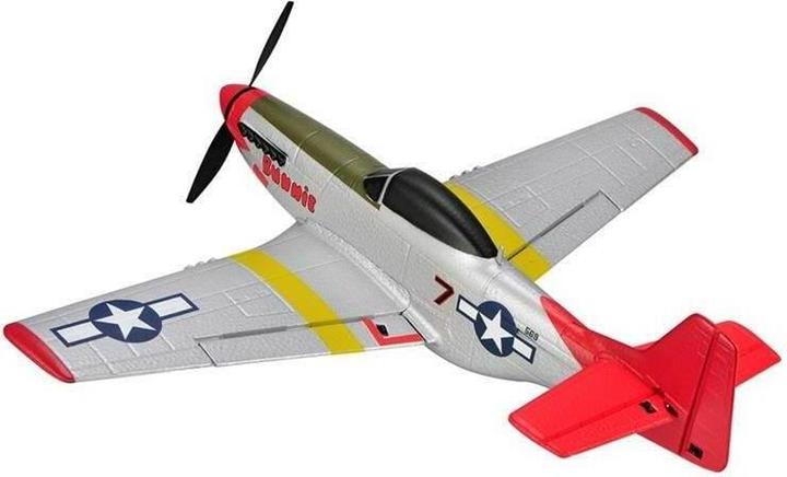 Image du produit Top-RC Warbird Mini P51D 450 mm, Rouge, RTF (Oiseau de guerre)