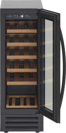 Produktbild Scandomestic SV 19 B - Weinkühlschrank - 1 Zone - Breite: 29,5 cm - Tiefe: 56,1 cm - Höhe: 86,5 cm -