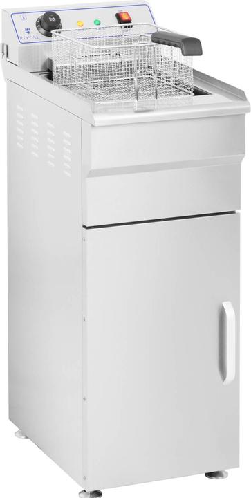 Image du produit Royal Catering Friteuse sur armoire - 1 x 16 litres (Prise UE)