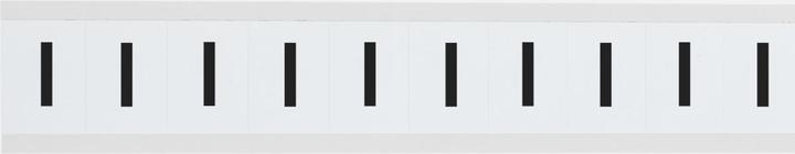 Actual product image Brady 9713 Series Labels with numbers and letters