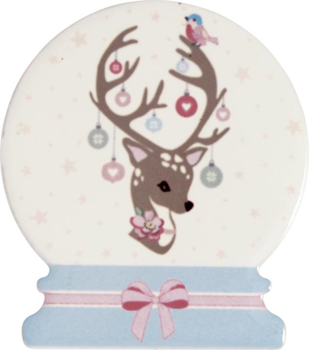 Actual product image Greengate Dina magnet pale pink 7 x 9 cm Set4 (1 x)