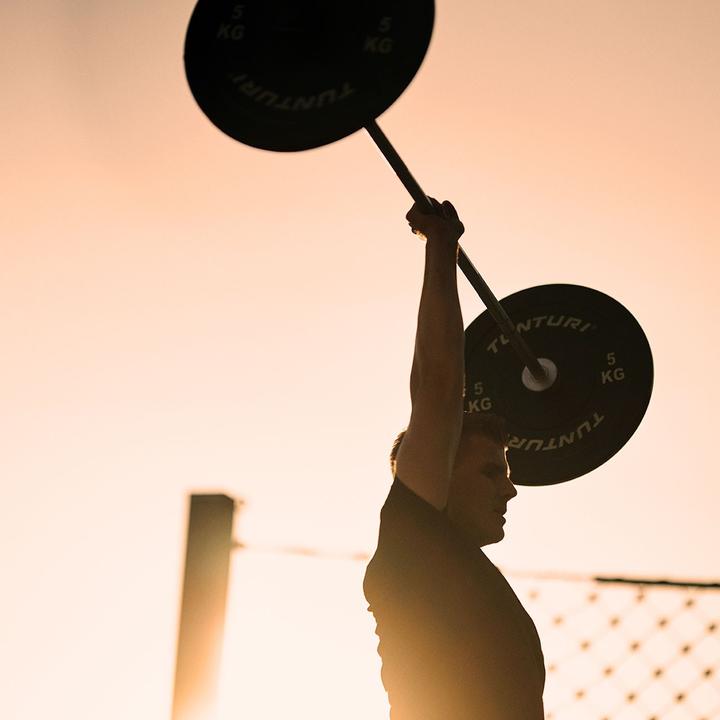 Produktbild Tunturi Bumper Plate Hantelscheiben 50 mm 10 kg (1 x 10 kg)