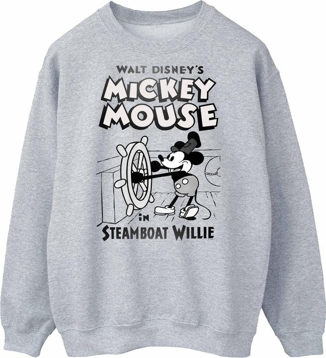Disney Mickey Mouse Steamboat Willie Sweatshirt