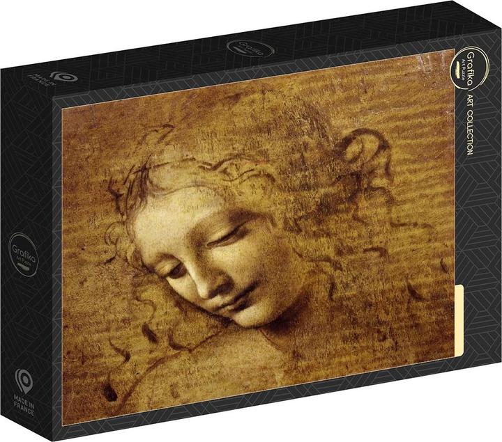 Image du produit Grafika Puzzle 1000 pièces Leonardo da Vinci : Le visage de Giovane Fanciulla (1000 pièces)