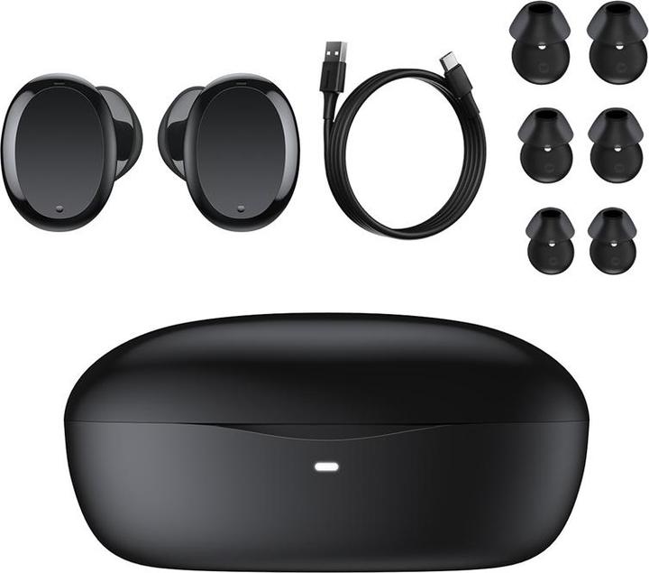 Produktbild Baseus earphones Encok W11 (black) (keine Geräuschunterdrückung, 4 h, Kabellos)