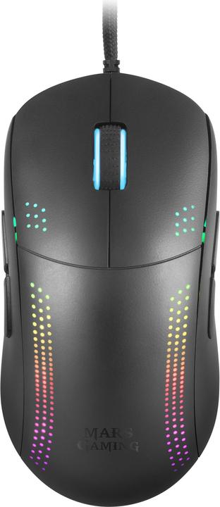 Actual product image Mars Gaming Souris Filaire Gamer Mmpro RGB (Noir) (Cable)