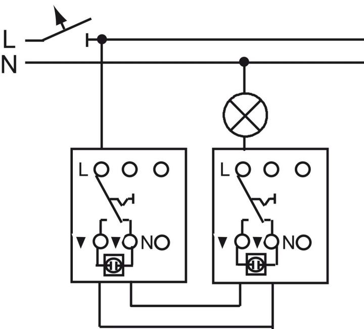 Actual product image Busch-Jaeger Changeover switch insert