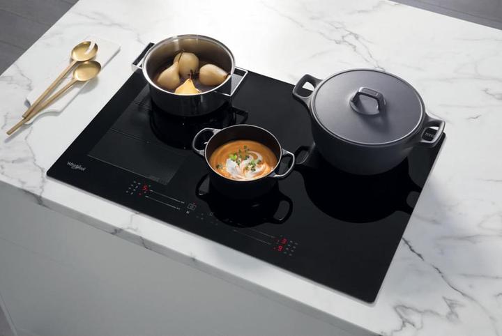 Image du produit Whirlpool WFS0377NE/IXL Inbouw Plaque de cuisson inductive | 4 zones de cuisson