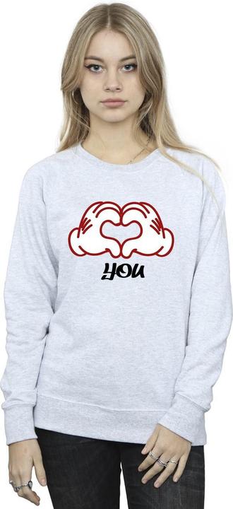 Produktbild Disney Mickey Mouse Love You Hands Sweatshirt (XL)