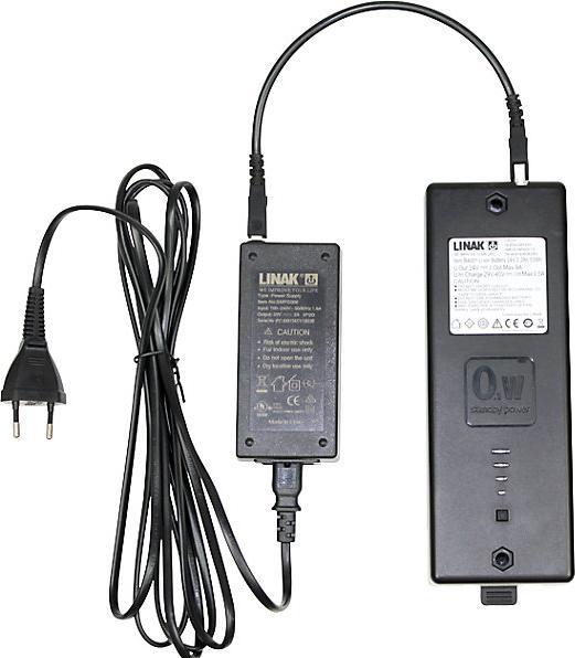Produktbild RAU Elektrisch höhenverstellbarer Arbeitstisch, fahrbar (150 cm, 80 cm)