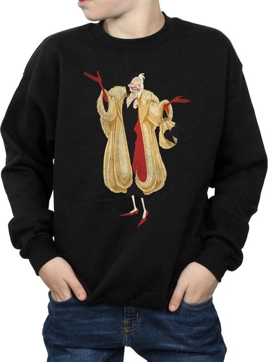 Immagine prodotto Disney 101 Dalmatians Classic Cruella De Vil Felpa Ragazzi (140, 146)
