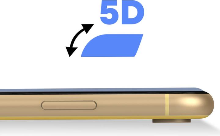 Actual product image Avizar Full Glue bulletproof glass, 5D technology (1 Piece, Apple iPhone 11)