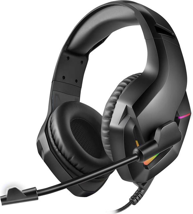 Actual product image Varr Pro Gaming Headset with RGB Backlight, Highly Sensitive Microphone (.) Boom, Noise Cancelling (Cable)