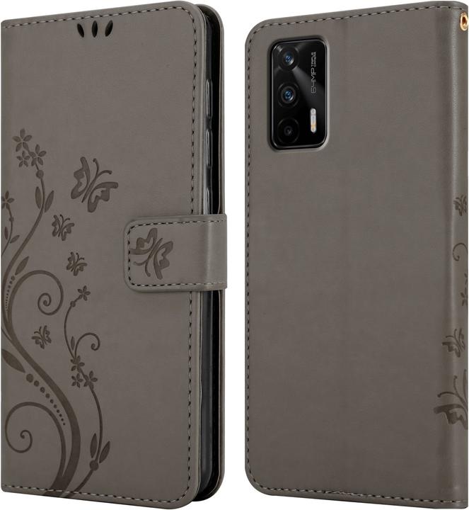 Actual product image Cadorabo Flower Book Case for Realme GT / GT Neo 2T / Q3 PRO (Realme GT Neo 2T, Realme Q3 Pro 5G)