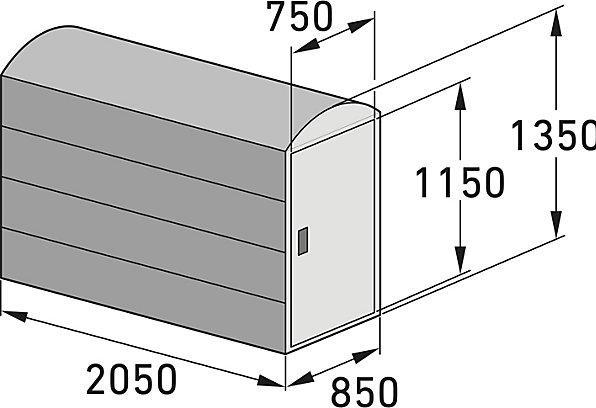 Immagine prodotto kaiserkraft Box per biciclette