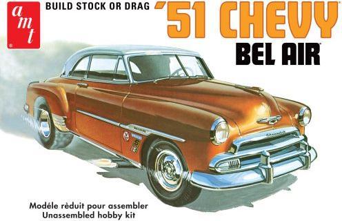 Actual product image AMT 1951 Chevy Bel Air