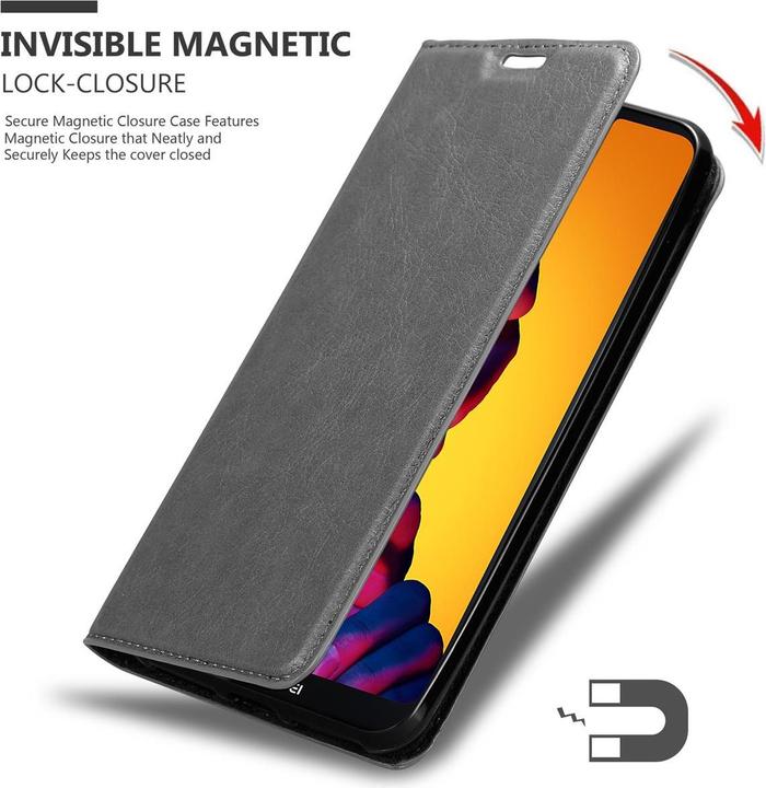 Actual product image Cadorabo Book Invis. Magnet sleeve (Huawei Nova 3E)