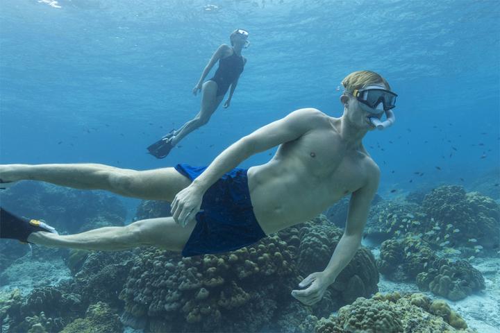 Actual product image Bestway Spark Wave Snorkel Set