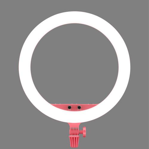 Actual product image Godox LR150 LED Ring Light Pink
