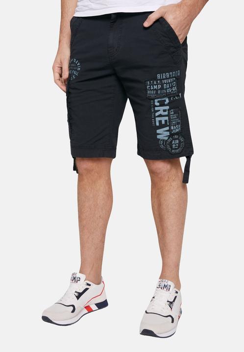 Immagine prodotto Camp David Cargoshorts Pantaloncini da salto di base con molte tasche (3XL)