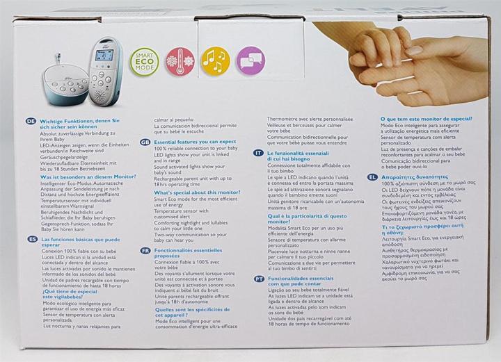 Image du produit Philips Avent Dect SCD560/00 (Babyphone Audio, 330 m)