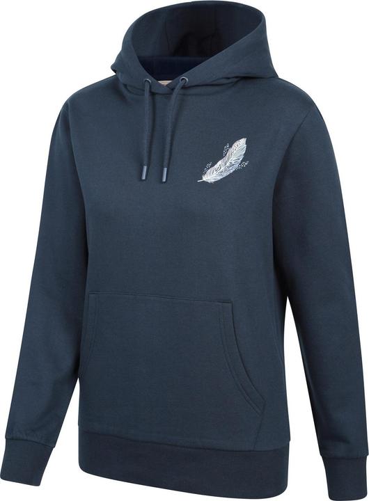 Actual product image Mountain Warehouse Womens/Ladies Floating Feather Hoodie (46 D)