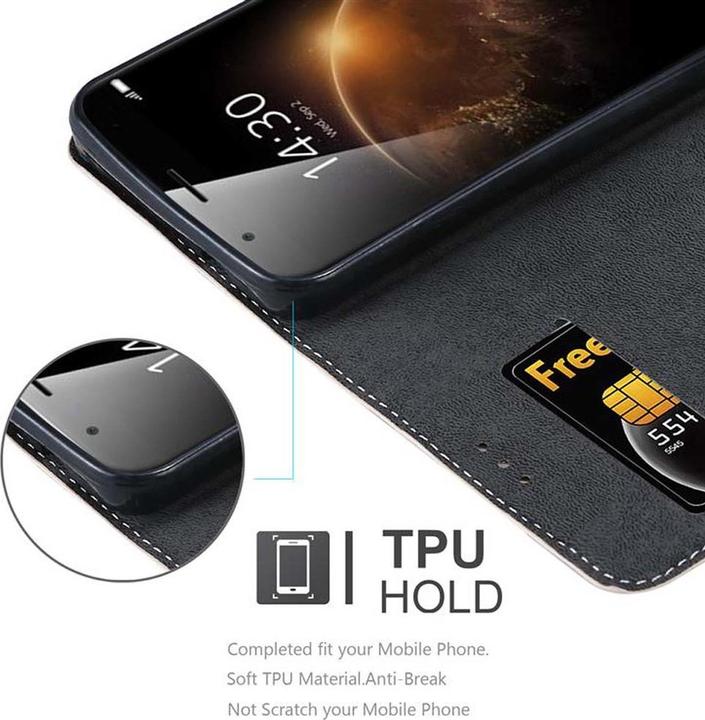 Produktbild Cadorabo Book X-Wallet Cover (Huawei GX8, Huawei G8, Huawei G7 Plus)