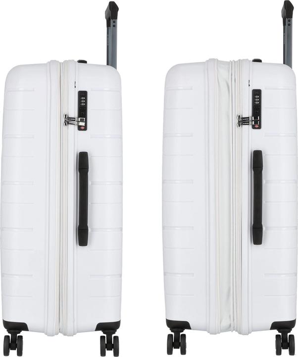 Immagine prodotto Polestream Strz by Asteroid 4 Rollen Trolley L 74 cm mit Dehnfalte (92 l, XL (da 115l))