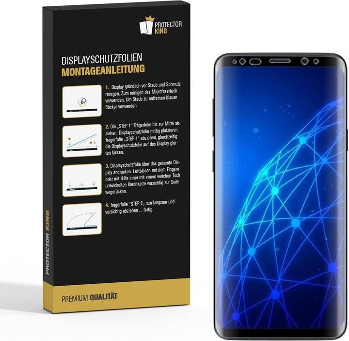 Actual product image Protectorking 3x premium matt anti-reflective screen protector (3 Piece, Samsung Galaxy S8+)
