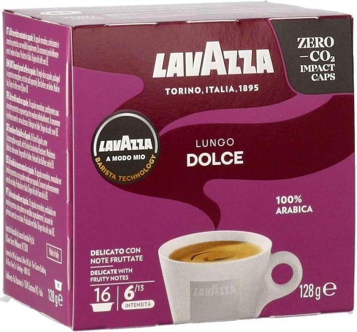 Actual product image Lavazza Lungo Dolce (16 x Port.)