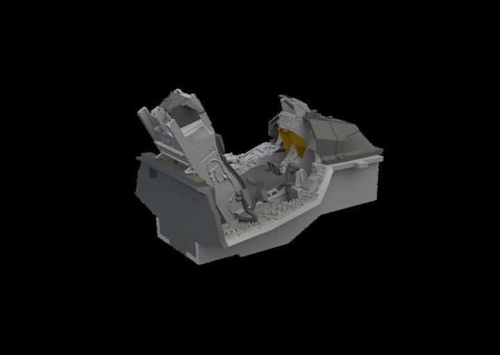 Actual product image Eduard F-16C Block 52 till 1996 Cockpit PRINT KINETIC