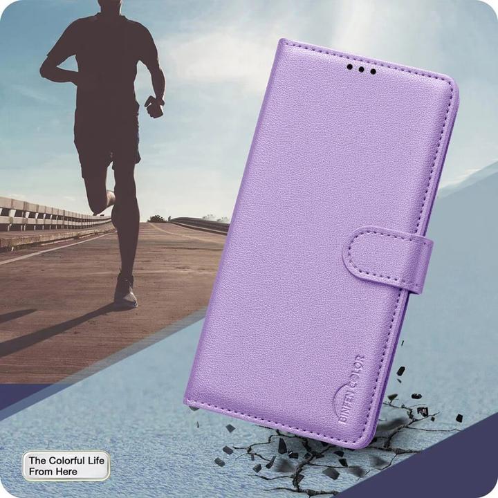 Immagine prodotto Binfen Color Galaxy A56 - BINFEN Leder Etui Hülle mit RFID Blocker (Samsung Galaxy A56)