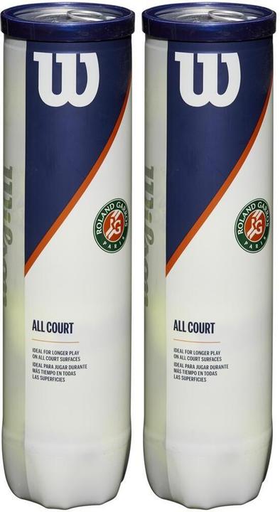 Wilson Roland Garros All Ct 4ball 2pk