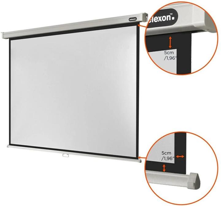 Actual product image Celexon Rollo Professional, Canvas, 4:3 (133.07", 4:3)