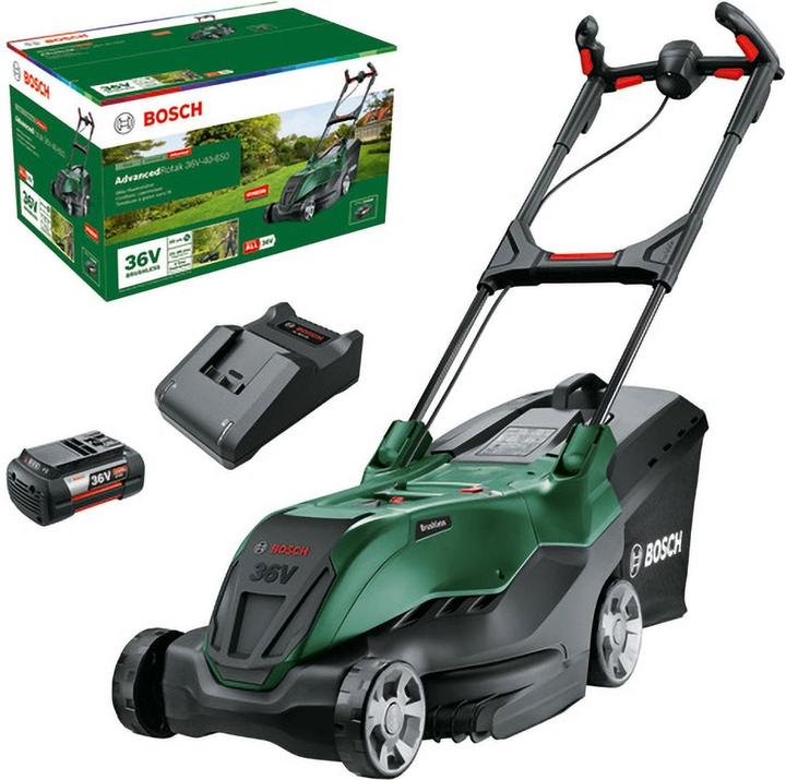 Productafbeelding Bosch Home & Garden AdvancedRotak 36V-40-650 accu grasmaaier, 1 x 36V 4.0Ah accu (Oplaadbare batterij)