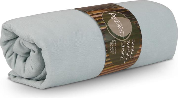Actual product image Aspero Bamboo fitted sheet Macau (140-160 x 200 cm)