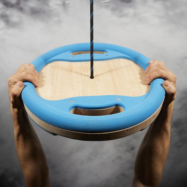 Actual product image Max Climbing UFO Climbing Handle (Wood, Blue)