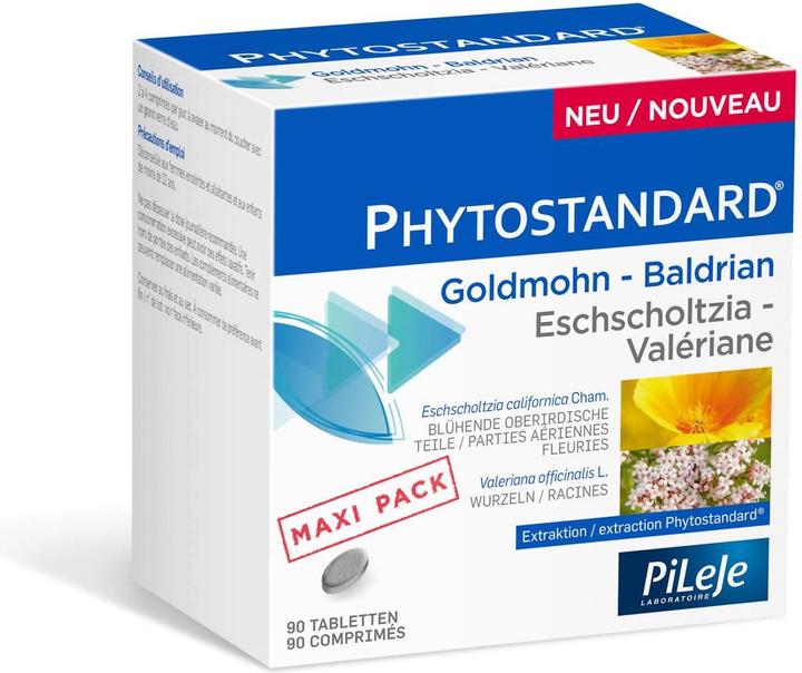 Phytostandarts Goldmohn-Baldrian (90 Stück, Tabletten, 95 g)