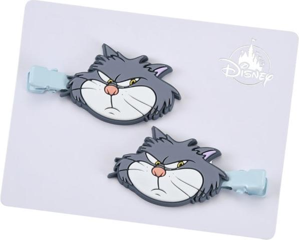 Actual product image Disney Lucifer hair clips set colour clips